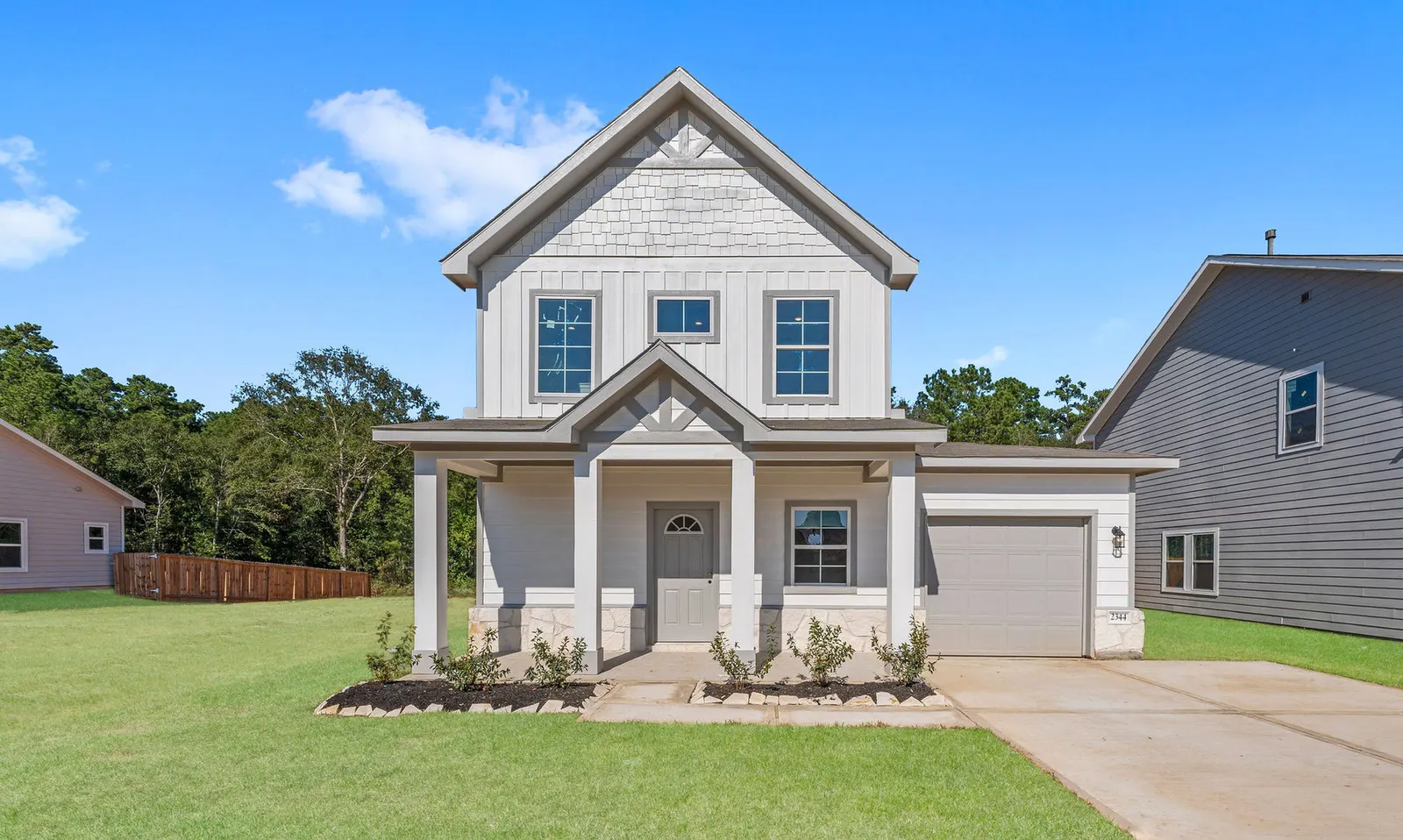 A new home by Alta Homes in the Houston area
