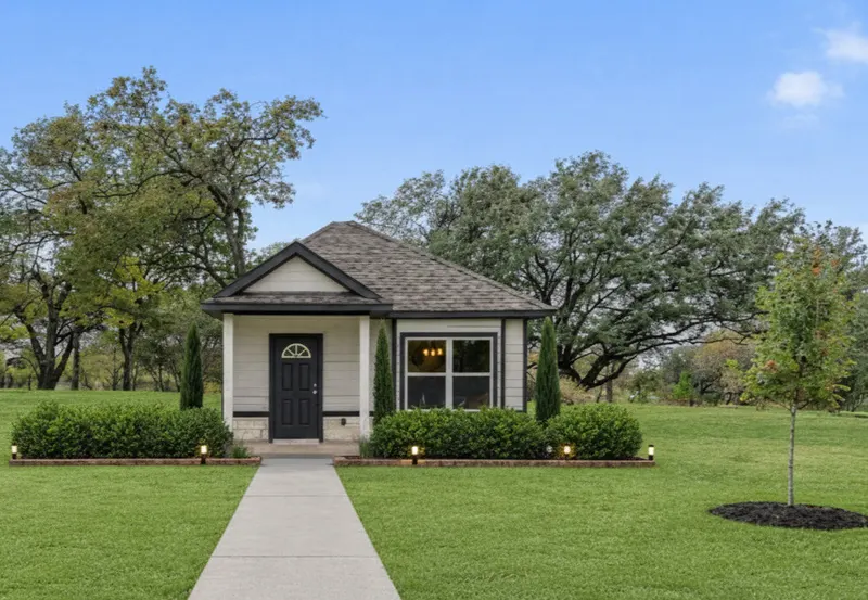 Front exterior of 16701 Eastchase Street, a new home by Alta Homes, Montgomery, TX